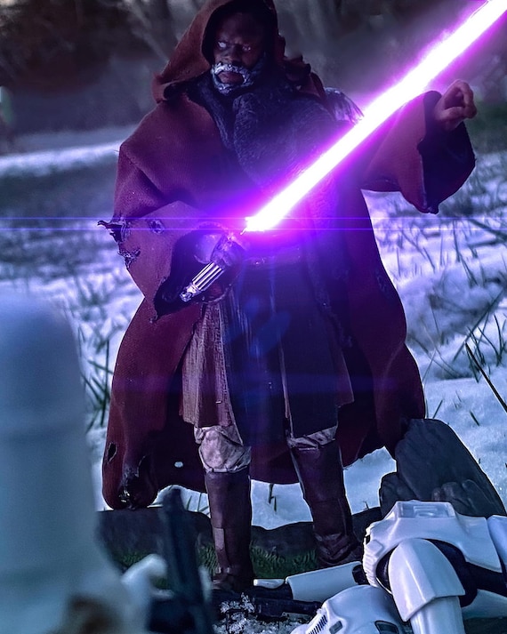 Star Wars The Black Series CUSTOM Mythos Mace Windu