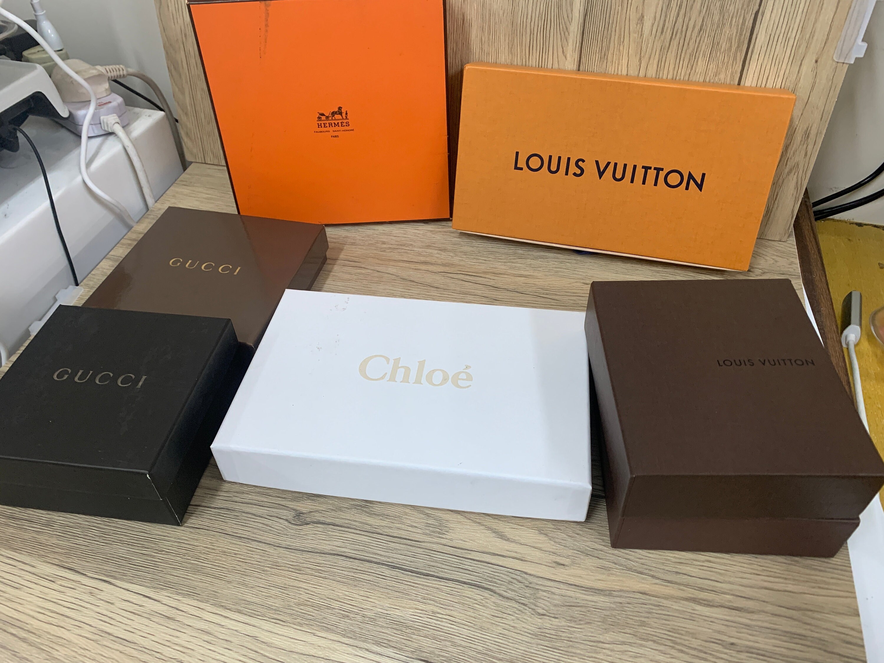 4 Louis Vuitton Nesting Gift Boxes