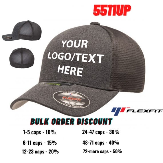 Embroidered Caps Flexfit Caps 5511UP 