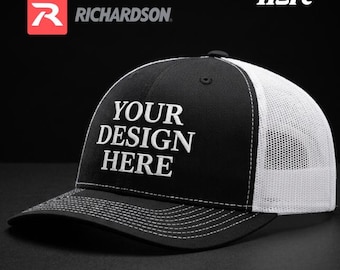 Anpassad broderad Richardson 112RE truckerkeps