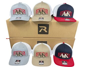 Richardson 112 Trucker Ball Cap Meshback Hat Snapback 2-Tone - Foto 3