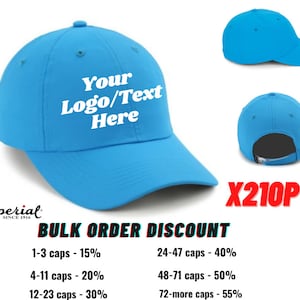 Custom Embroidered Imperial Performance Cap: X210P, Logo or Text