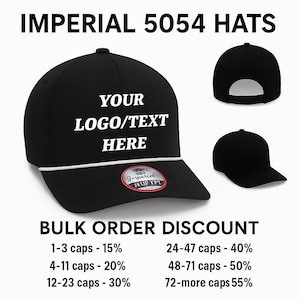 Custom Embroidery Rope Cap 5054 – Imperial – The Wrightson