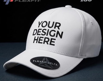 Custom Embroidery Flexfit Delta Hat: Personalized Fitted Cap