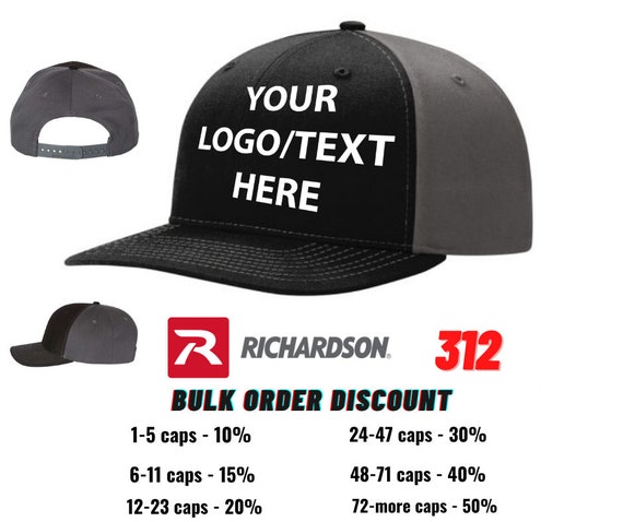 Custom Embroidery Hats Richardson 