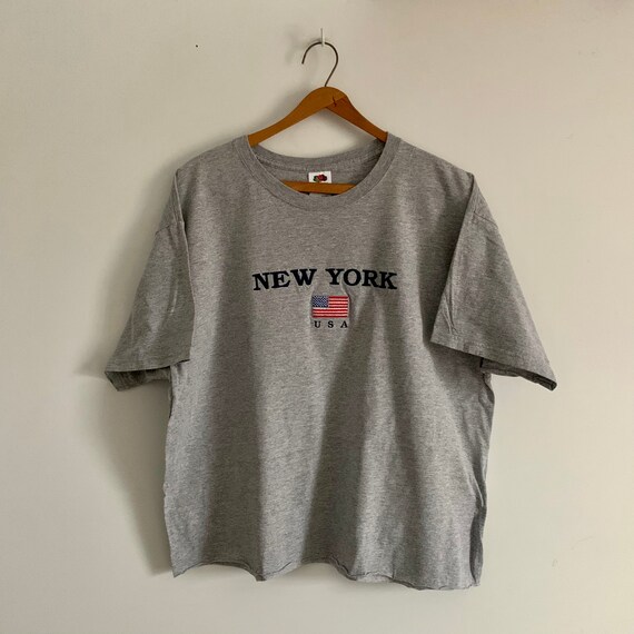 Teeshirt New York USA Vintage Authentique Vintage Tee New Etsy
