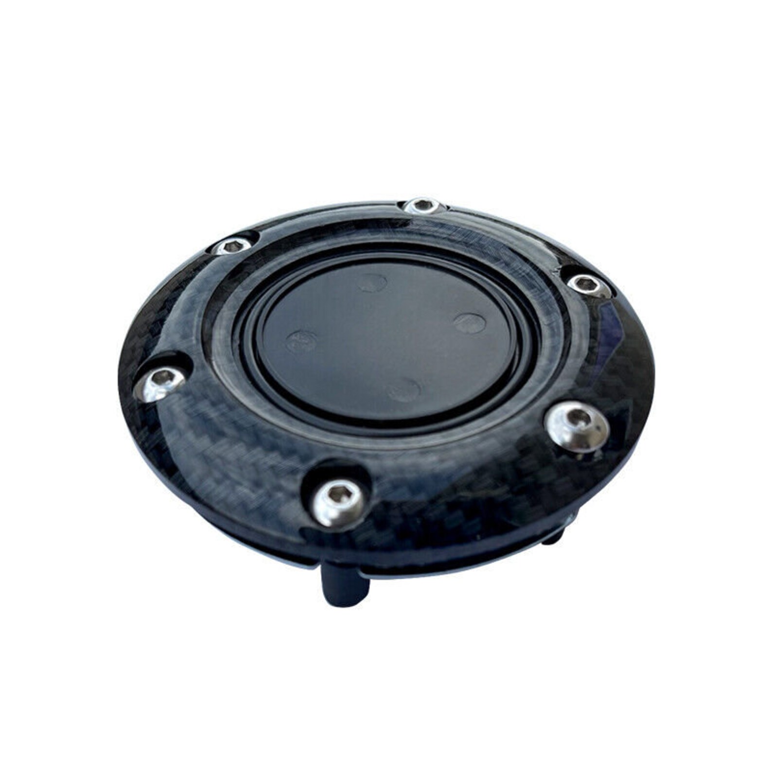 Carbon Fiber Steering Wheel Center Cap Horn Button Carbon Etsy