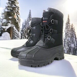 Khombu copper 2 snow boot top