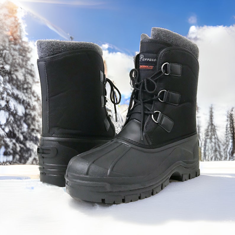 insulated waterproof snow boots