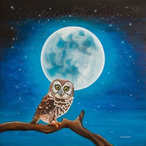 See in the Light of the Moon Art Prints - Owl Prints