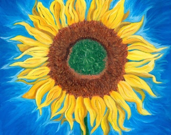 The Awakening Art Print - Sunflower Art Print