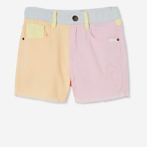 Pink Denim Short