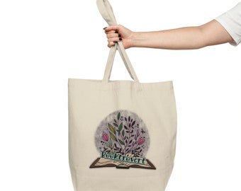 Booktrovert Canvas Shopping Tote - Bibliophile Gifts - Introvert