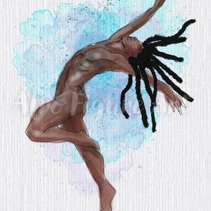 Black Man Dancing