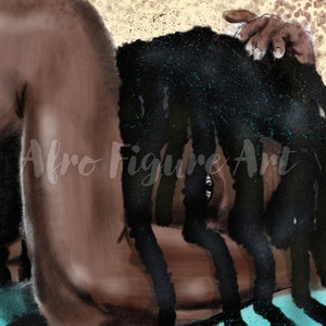 Black Man Lying Down