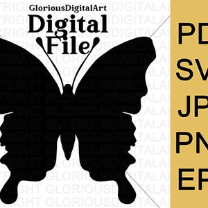 Schmetterling Clipart, Schnittdatei, Laser-Datei, digital herunterladbar, SVG-Datei, Pdf-Datei, Jpg-Datei, Eps-Datei, Png-Datei, Vektordatei, T-Shirt & Becher