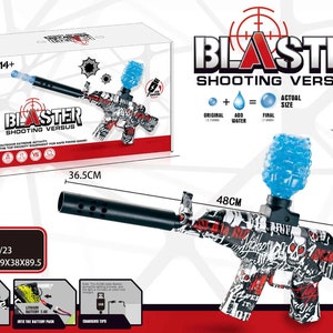 BIU BLASTER Gel Ball Blaster Electric Splatter Ball Blaster Highly  Assembled Toy Blasters Outdoor for Age 14+ Years