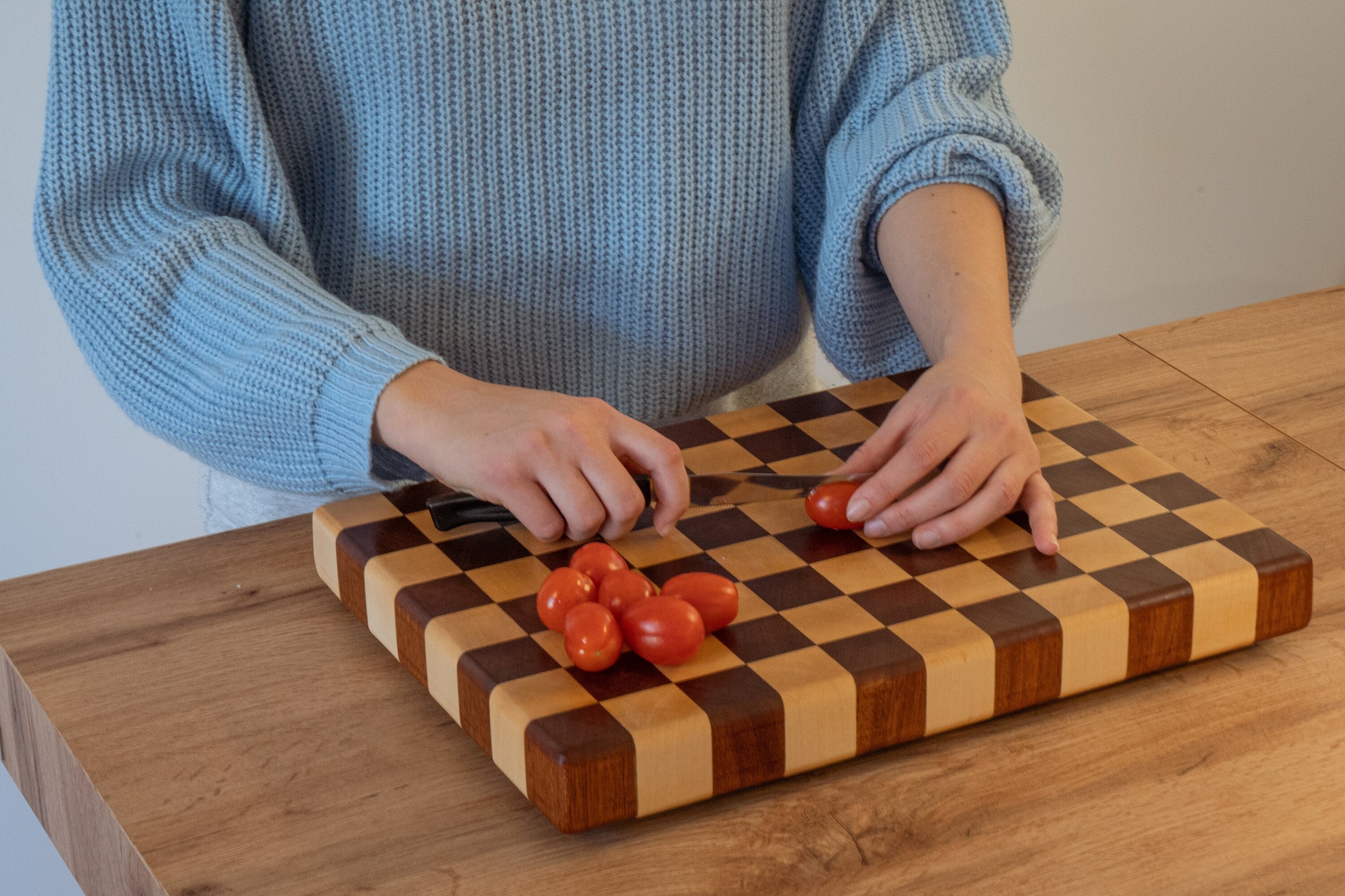 Checkered Cutting Board