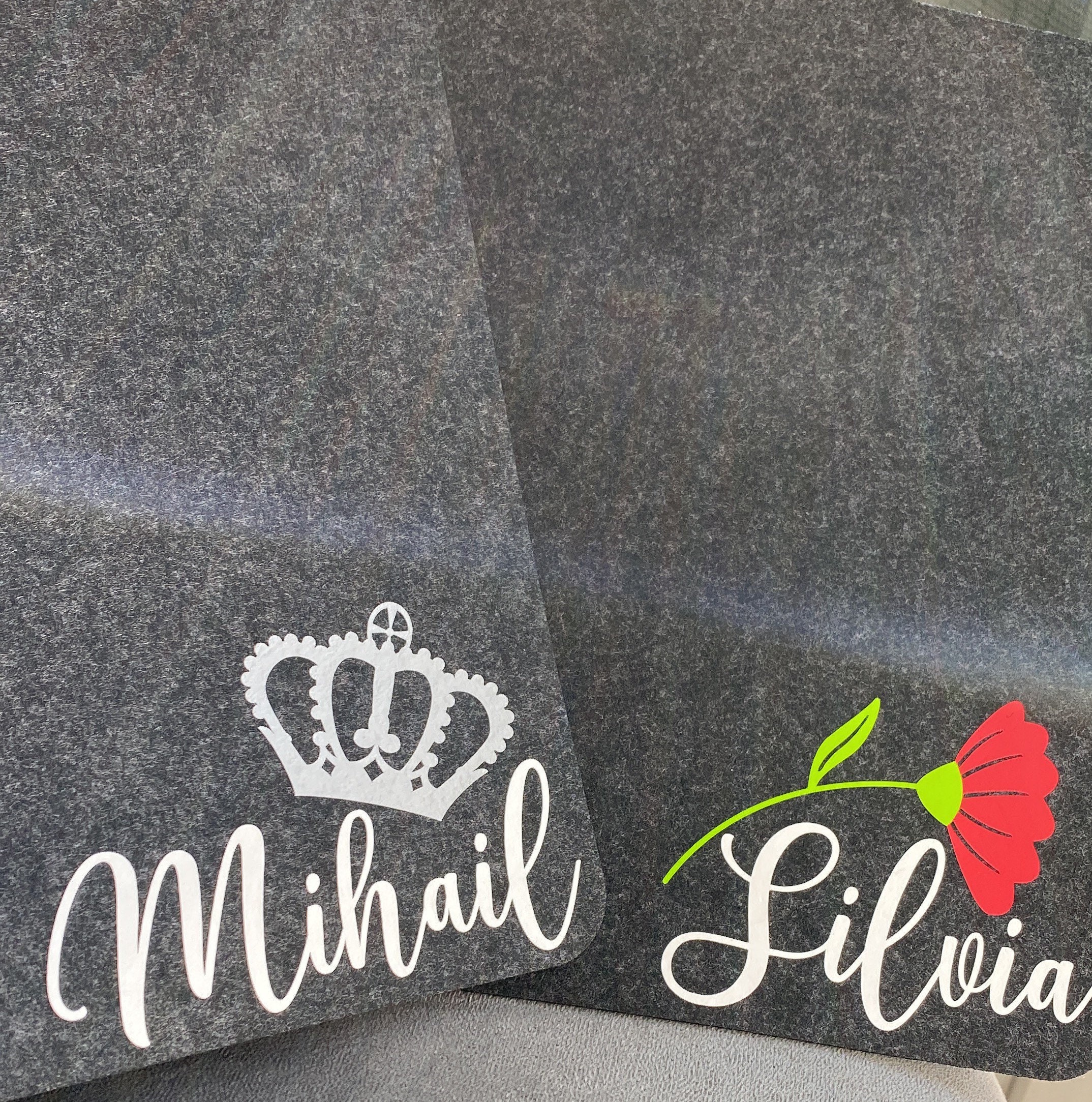 Personalisierte Platzsets mit Spruch oder Namen Tischsets Etsy