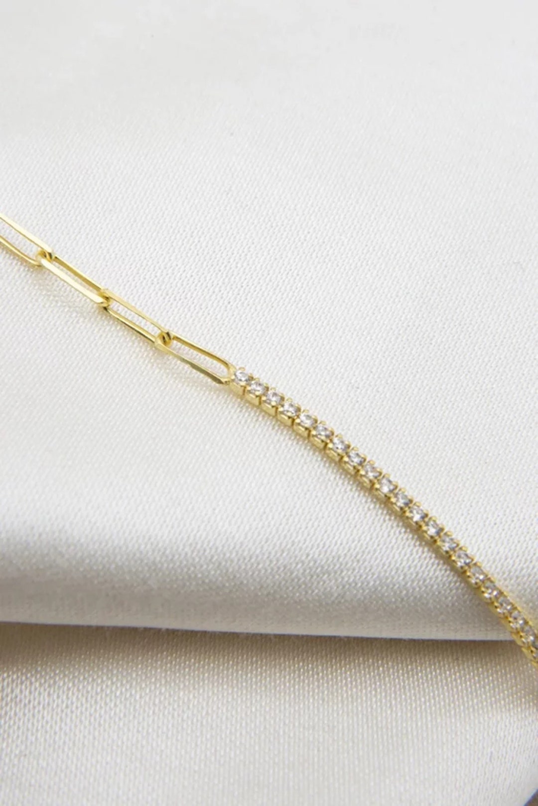 Bracelet Minimalist Gold, Silver, Rose Gold Bracelet 925 Sterling