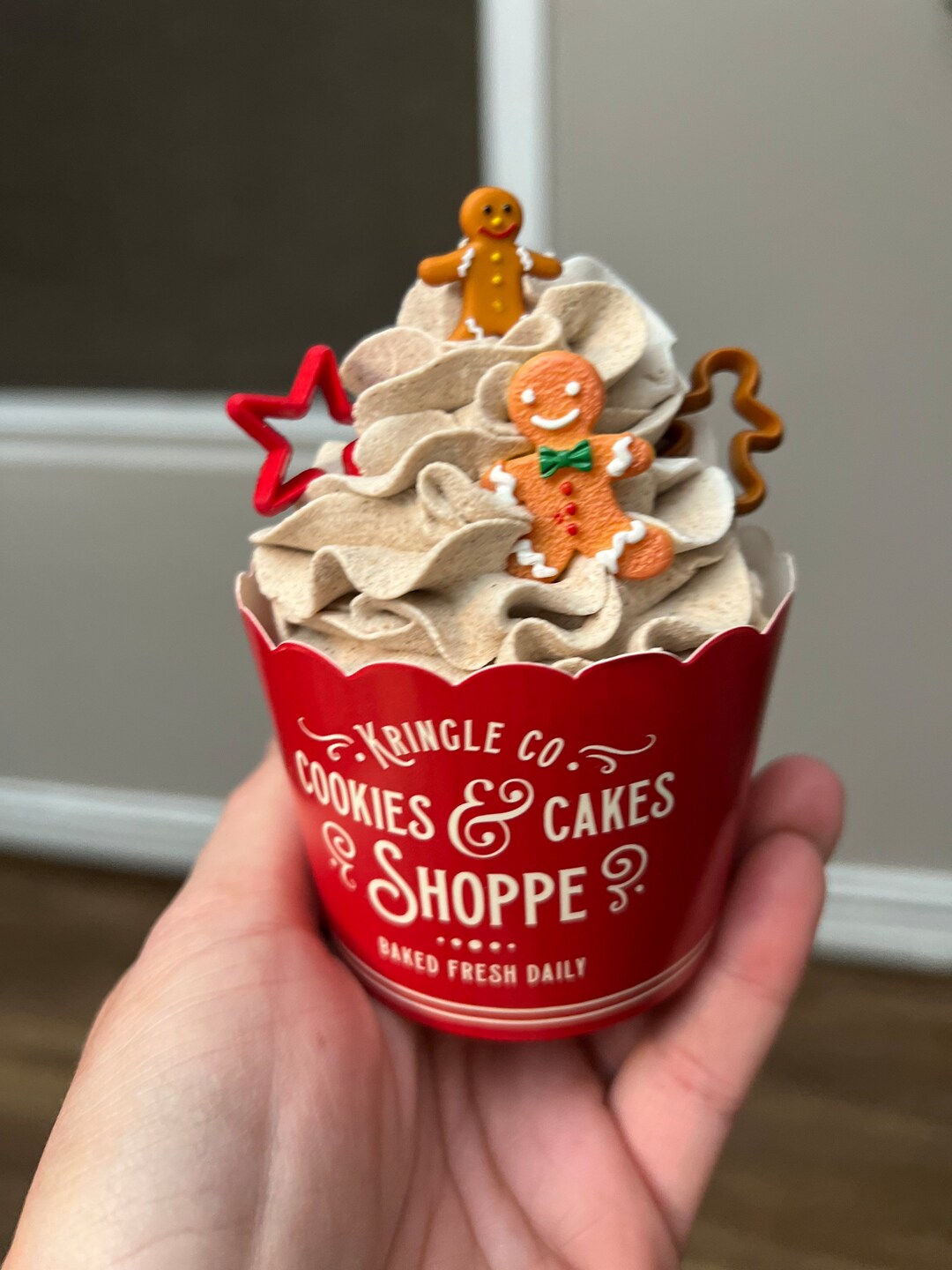 Faux Christmas Cupcake for Tiered Tray Displays Etsy