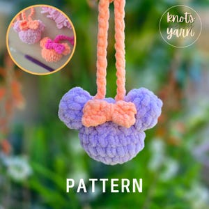 Car Accessory | CROCHET PATTERN | No Sew | Instant Download PDF | Magical Ornament | Hanging Car charm
