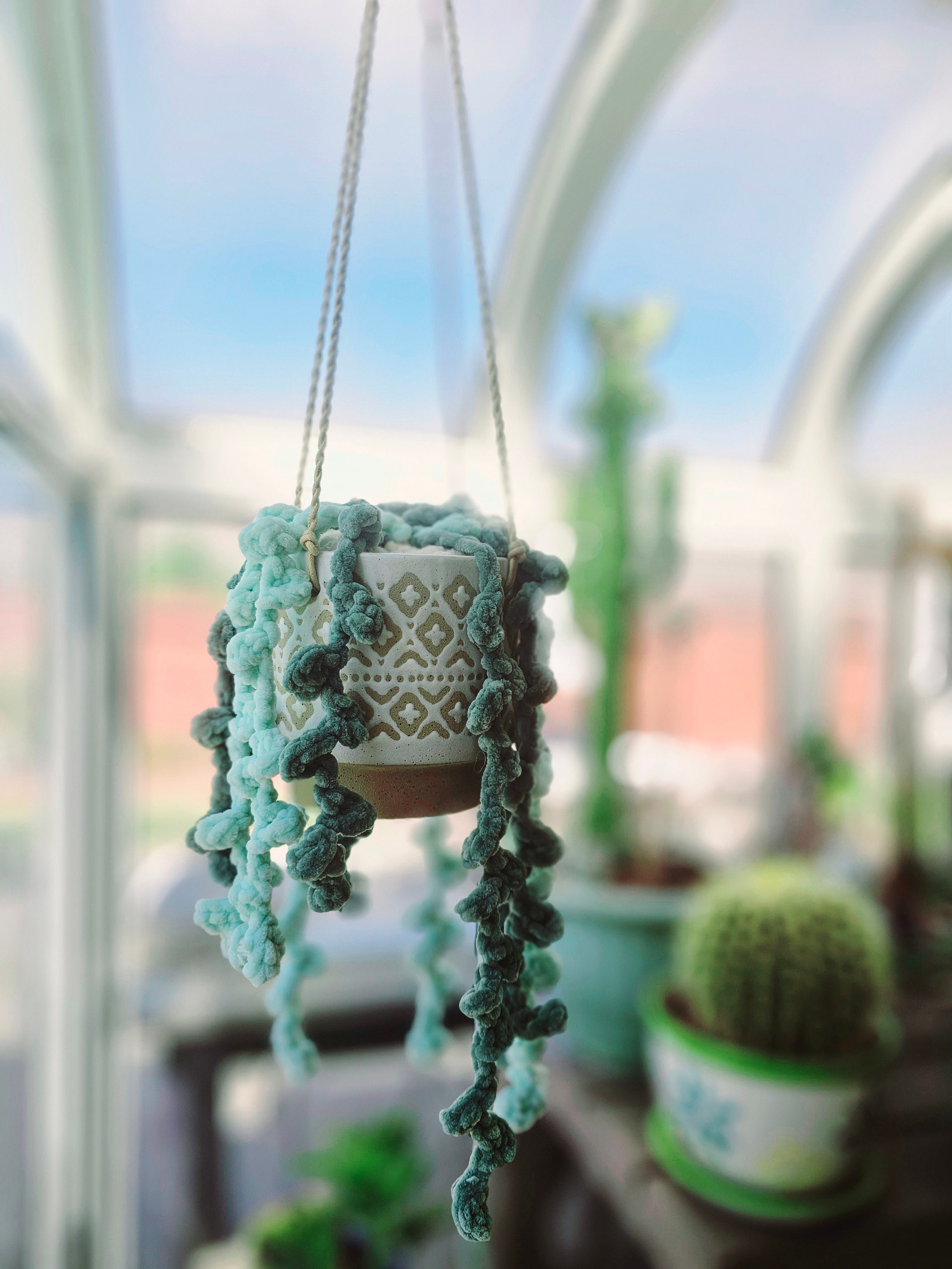 Hanging Cactus Crochet Pattern, String of Pearls, Amigurumi, PDF ...