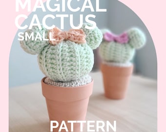 Mini Cactus | CROCHET PATTERN | Instant Download PDF | Mini Magical Cactus