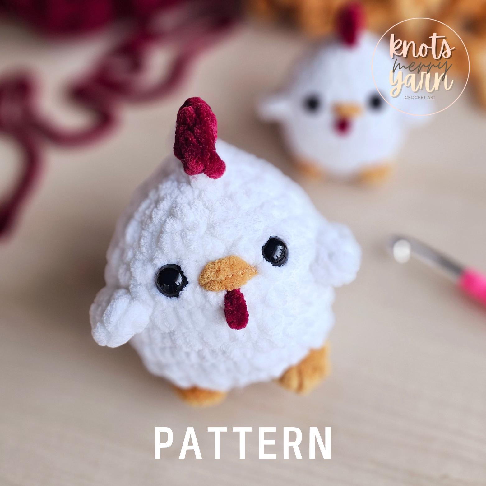 39 Rooster Crochet Patterns to Add Farmhouse Charm to Your Home Decor 5 No-Sew Crochet Rooster
