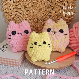 Cat CROCHET PATTERN No Sew Instant Download PDF Sweet Kitty - Etsy