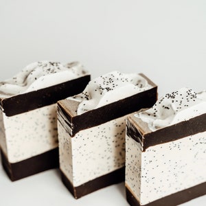 Chocolate Scrub Natural Soap Vegan exfoliating soap Sustainable Zero Waste Handmade according to the cold process Bild 4