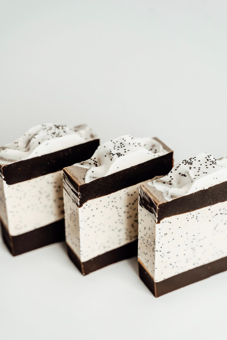 Chocolate Scrub Natural Soap Vegan exfoliating soap Sustainable Zero Waste Handmade according to the cold process Bild 4