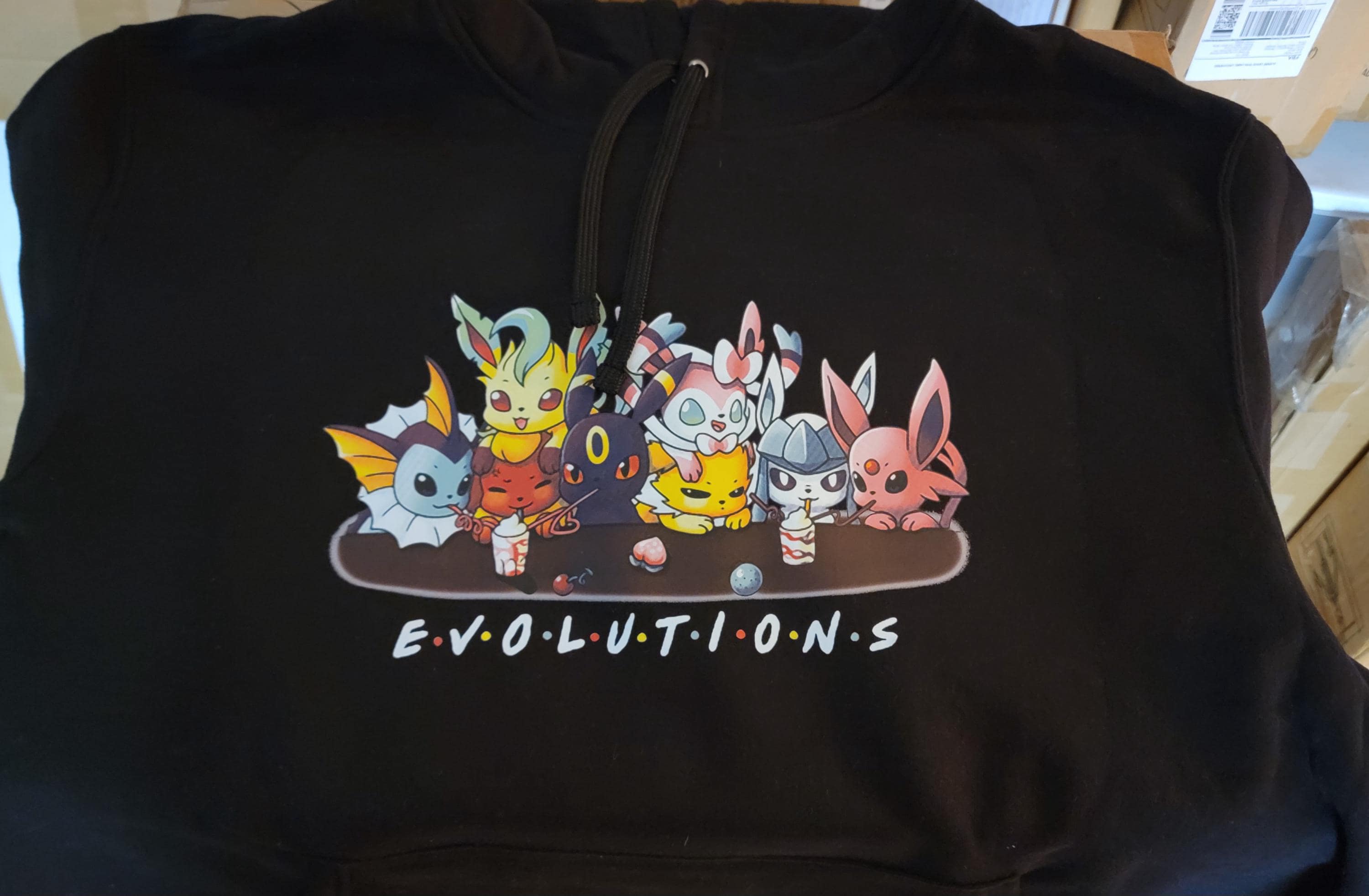 Eeveelution shirt - Etsy México, image size:3000x1964
