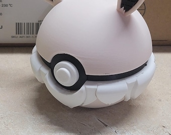 Glänzende Eeveeution Anime Balls