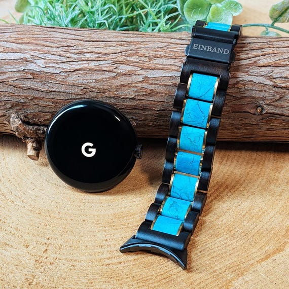 Wooden Band EINBAND Google Pixel Watch Natural Wood Band Wooden