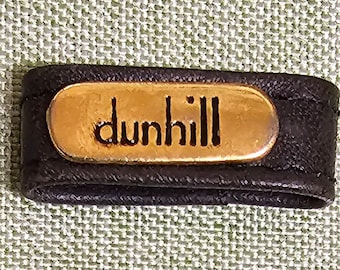 Duhill wristwatch strap loop hoop keeper