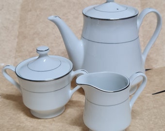 White & Silver Coffee Set - Andrea Fontebasso 1760