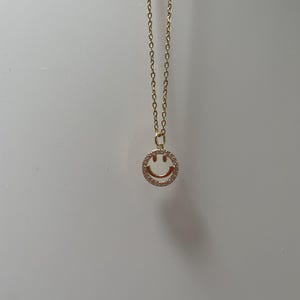 Halskette | Smiley | Statementkette| Muttertag | Geschenk | MOM| Love | necklace