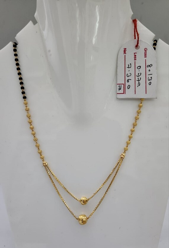 Two layer mangalsutra sale