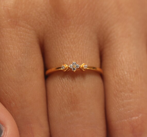 Simple gold rings online deals