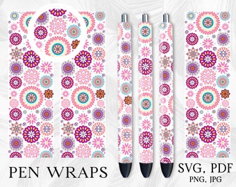 Aztec Pen Wrap, Pen WrapDesign,Pen WrapSvg,Sublimation Pen Wrap, Pen Wrap Png, Glitter Pen Wraps, Waterslide Pen Wrap, InkjoyPen Wrap