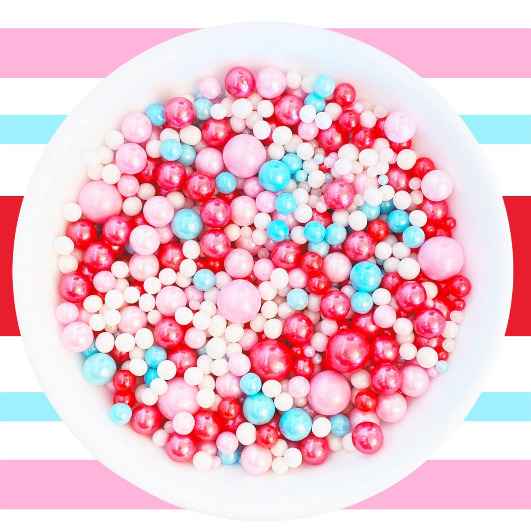 4oz Valentine sprinkles edible sprinkles sprinkle mix pastel sprinkles