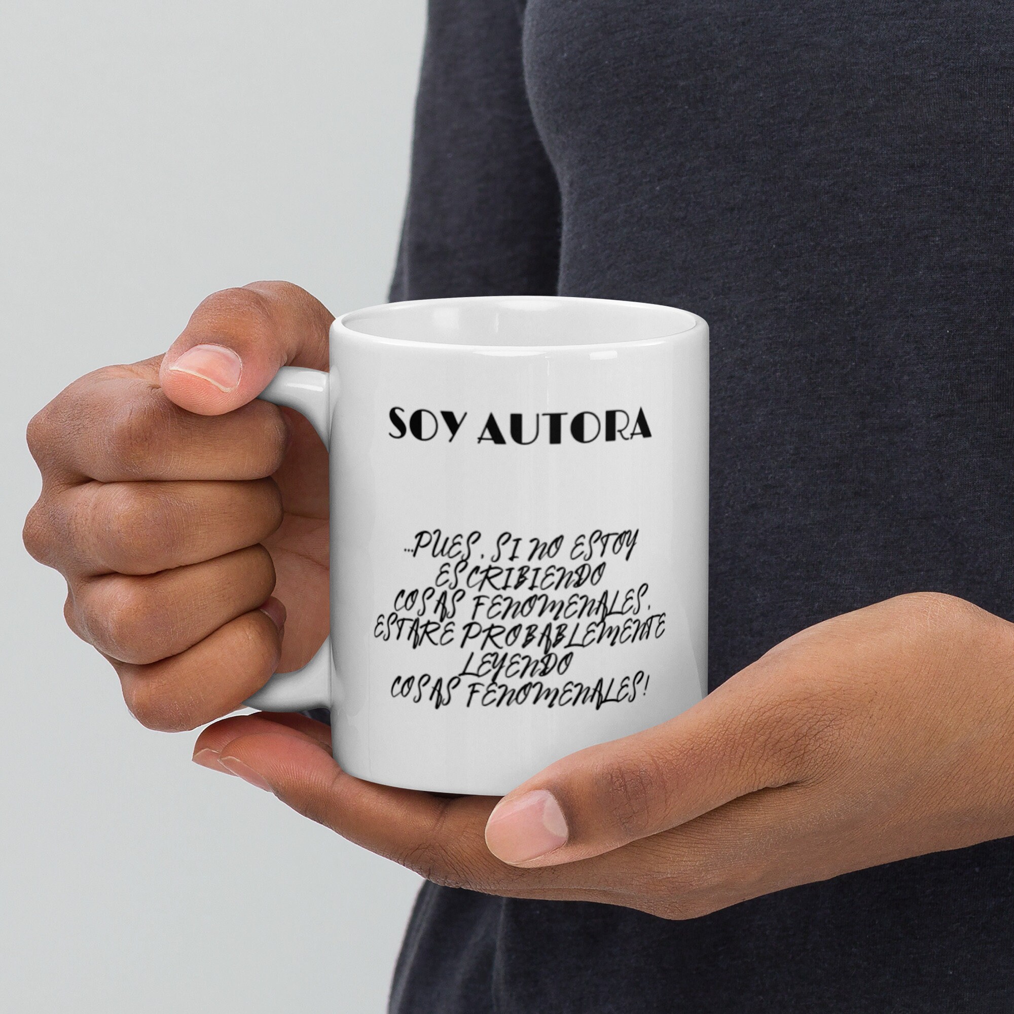 La Taza Soy AutoraEs El Regalo Ideal Para Todas Las Autoras Fenomenales Que Hay en Mundo