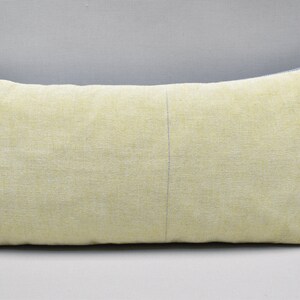 lumbar pillow, boho pillow, flat pillow, sofa pillow, couch pillow, 8 x 16 inch cotton pillow, bench decor, turkish pillow cover, WTT 52