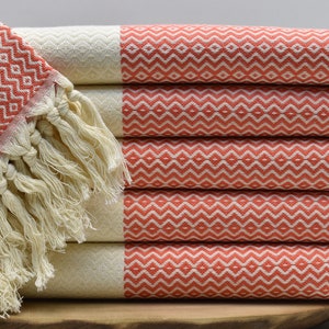 table throw towel, bachelor towel, cotton cloth towel, sauna peshtemal, fitness towel, decorative towel, 40 x 70 inch coral pink, eros,B1