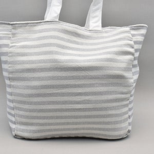 shopping bag, tote bag, weekender bag, shoulder bag, book bag, beach bag, turkish towel tote bag, cotton peshtemal bag 16x22 inch Totebag42