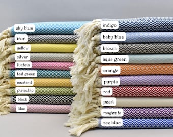 personalized towel, wholesale towel, turkish towel, beach towel, turkish bulk peshtemal, bridesmaid gift towel, bachelorette party towel