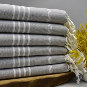 dish towel, turkish towel, kitchen hand towel, face towel, peshkir, bathroom accessories, head towel 20 x 30 inch seal gray, Sultan PSHKR,G2