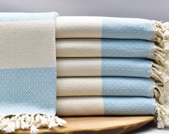 beach peshtemal, wholesale towel, turkish towel, turkey towel, bath towel, pool towel, body towel, bulk towel, 36x68 inch aqua blue, Kusgozu