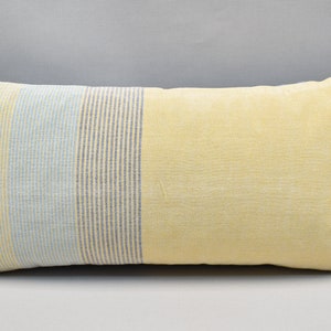capa de almofada de pátio, almofada turca, capa de almofada peshtemal, almofada de sofá, almofada boho, almofada decorativa, almofada de cama, 10 x 20 polegadas WTT 121